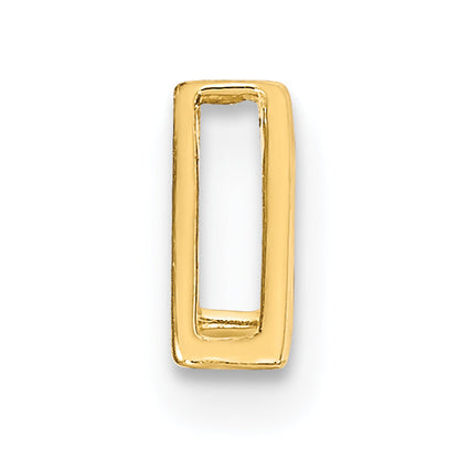14k Yellow Gold 14k Polished Triangle Chain Slide
