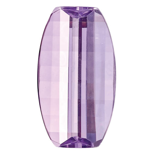 Gemstone Rose De France Quartz Aa Quality 20X10mm Barrel