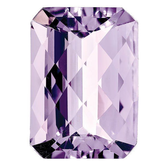 Gemstone Rose De France Quartz Aa Quality 11X9mm Emerald Checkerboard