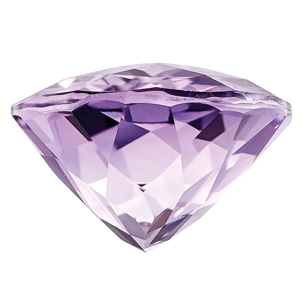 Gemstone Rose De France Quartz Aa Quality 12X10mm Oval Checkerboard