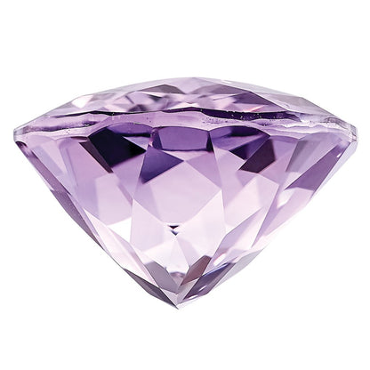 Gemstone Rose De France Quartz Aa Quality 11X9mm Oval Checkerboard