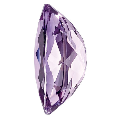 Gemstone Rose De France Quartz Aa Quality 14X10mm Oval Checkerboard