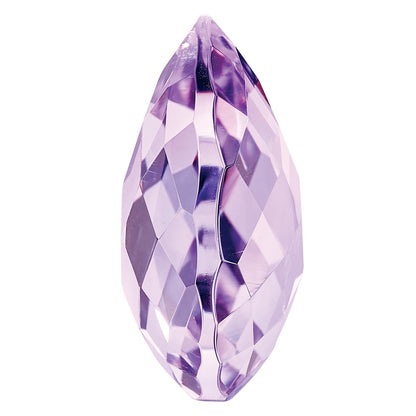 Gemstone Rose De France Quartz Aa Quality 16X12mm Pear Briolette