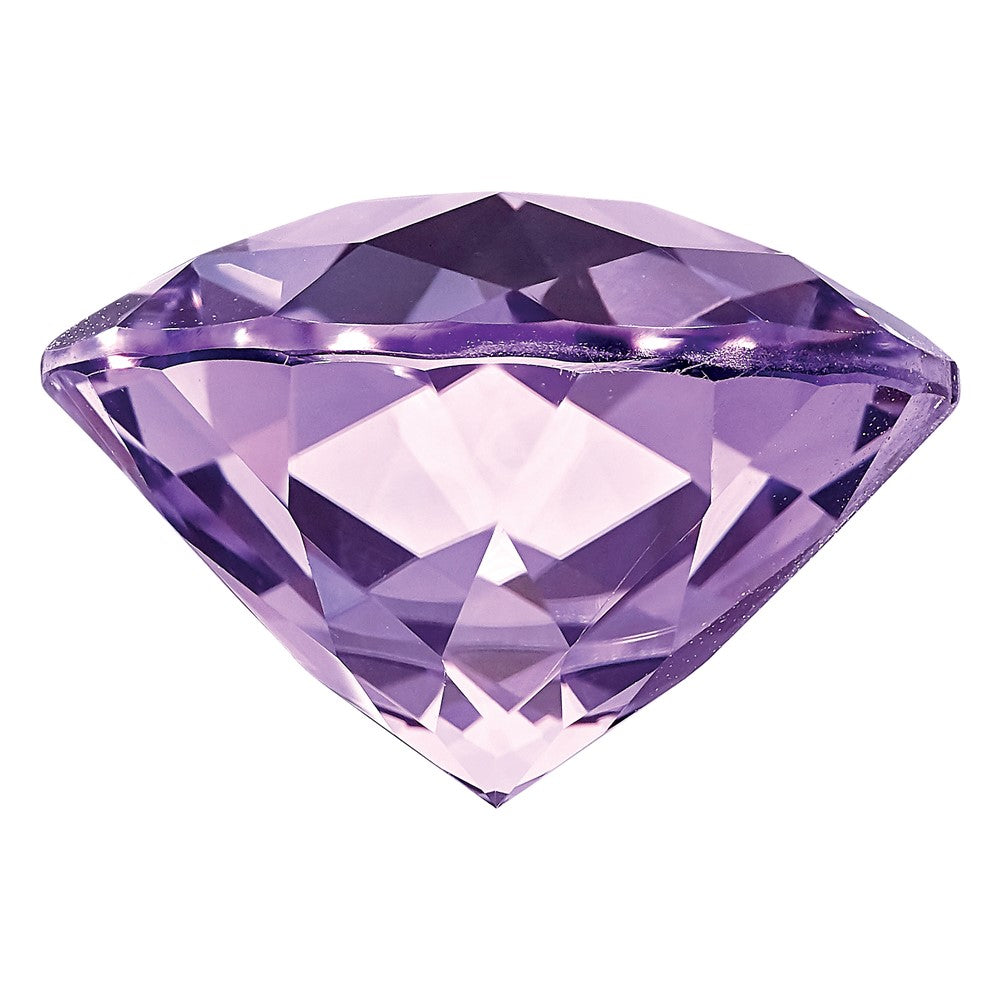 Gemstone Rose De France Quartz Aa Quality 12mm Round Checkerboard