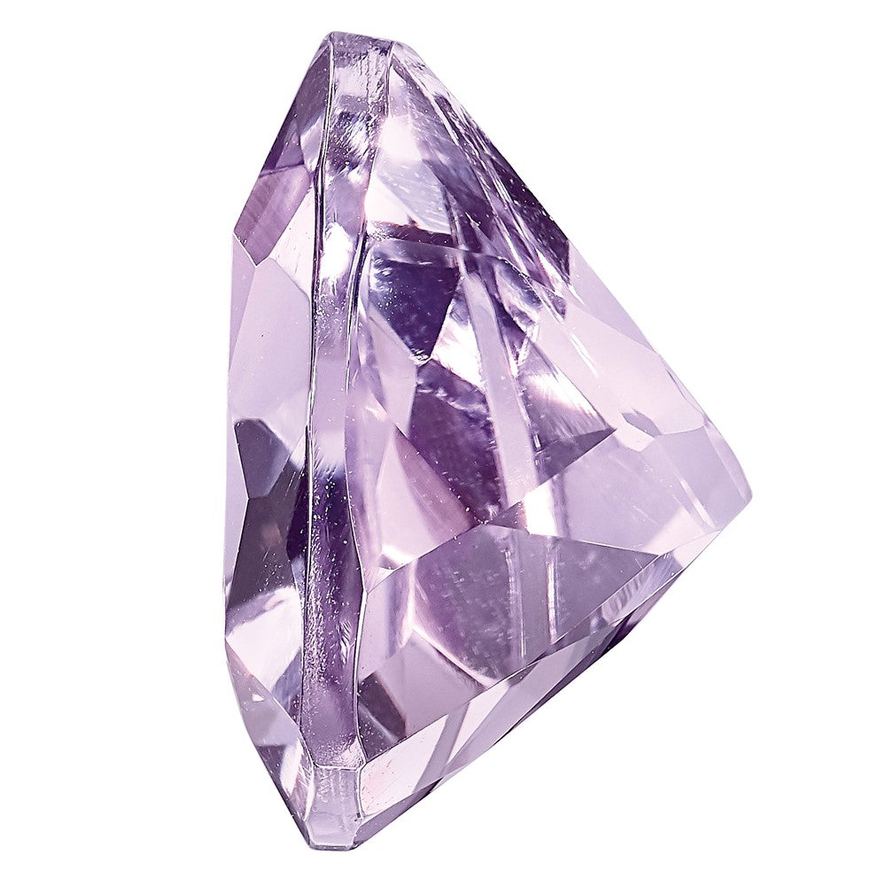 Gemstone Rose De France Quartz Aa Quality 8mm Trillion