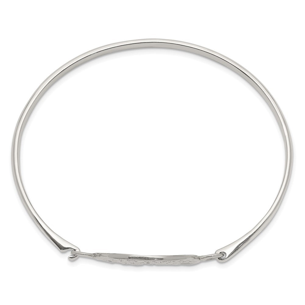 Sterling Silver Tree Of Life Bangle