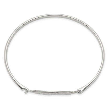 Sterling Silver Tree Of Life Bangle