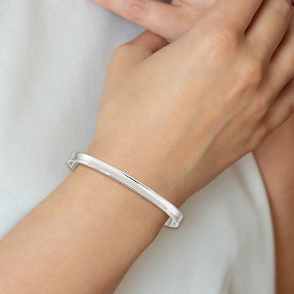Sterling Silver 5mm Cuff Bangle
