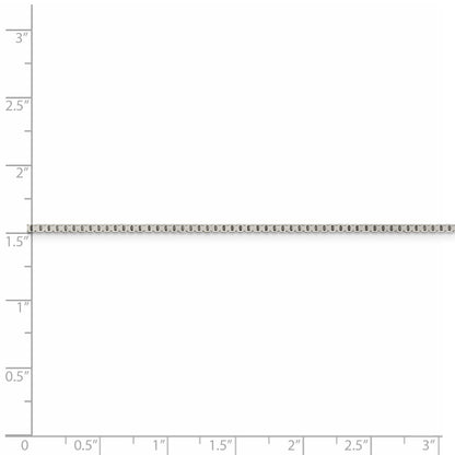 28 Inch Sterling Silver 1.5mm 8 Sided Diamond-Cut Box Chain Necklace