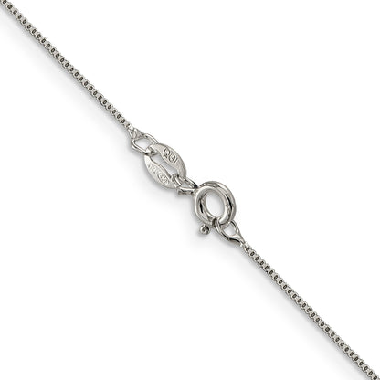 20 Inch Sterling Silver .6mm Box Chain