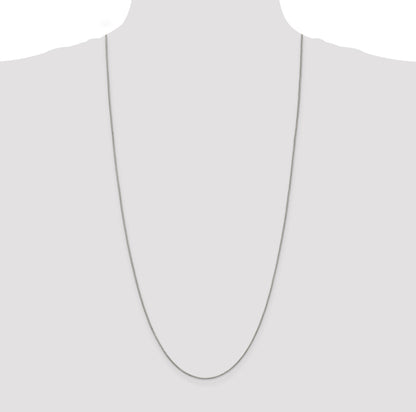 30 Inch Sterling Silver .9mm Box Chain Necklace