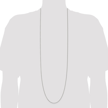 42 Inch Sterling Silver .9mm Box Chain