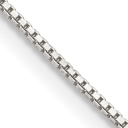 18 Inch Sterling Silver .9mm Box Chain W/2In Ext.