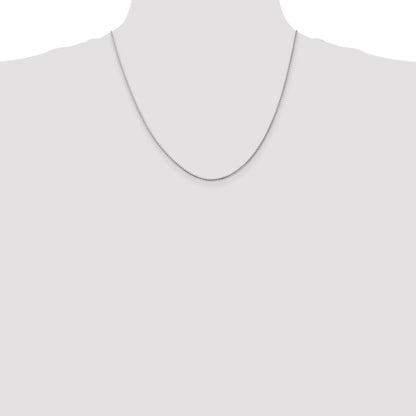 20 Inch Sterling Silver 1.25mm Box Chain
