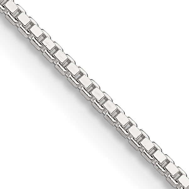 20 Inch Sterling Silver 1.25mm Box Chain