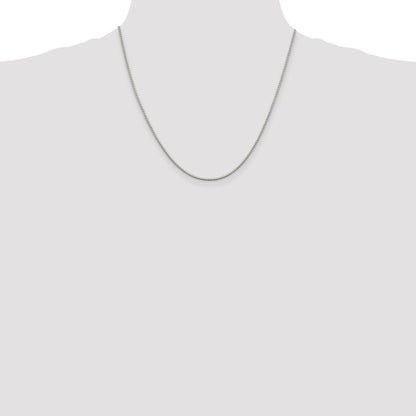 20 Inch Sterling Silver 1.4mm Box Chain
