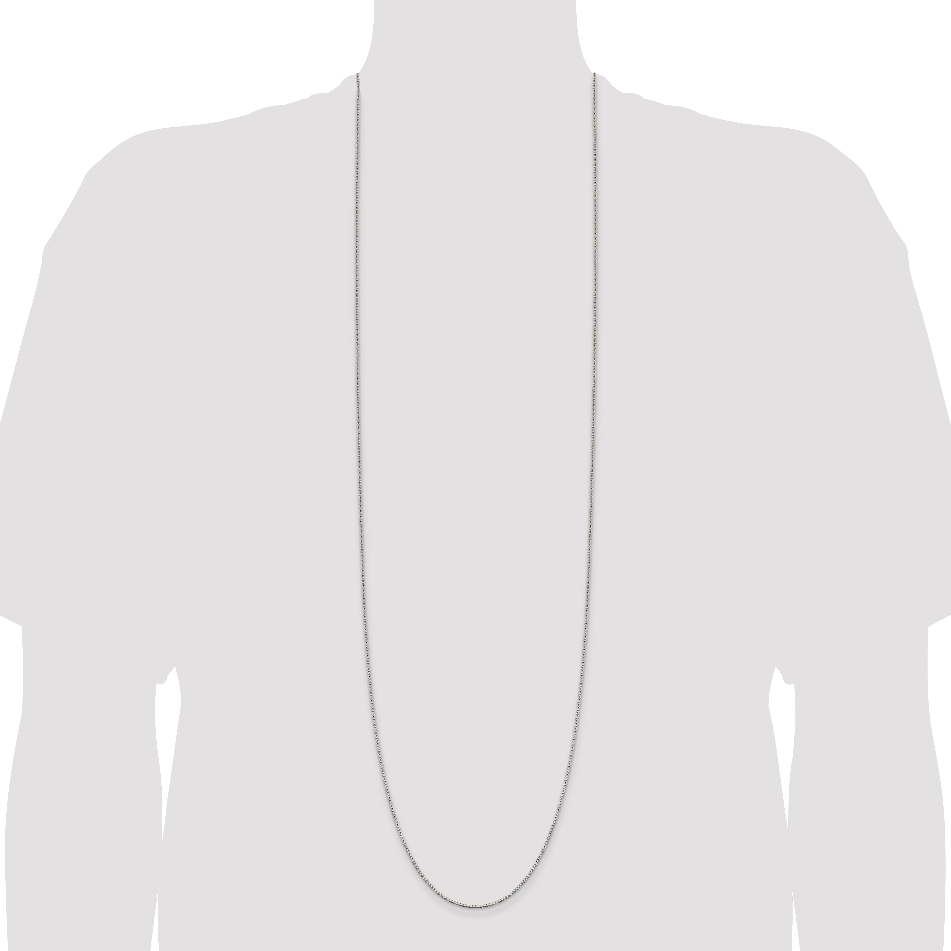 42 Inch Sterling Silver 1.4mm Box Chain