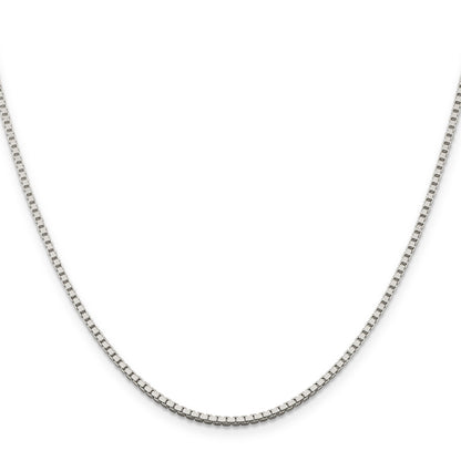 20 Inch Sterling Silver 1.75mm Box Chain