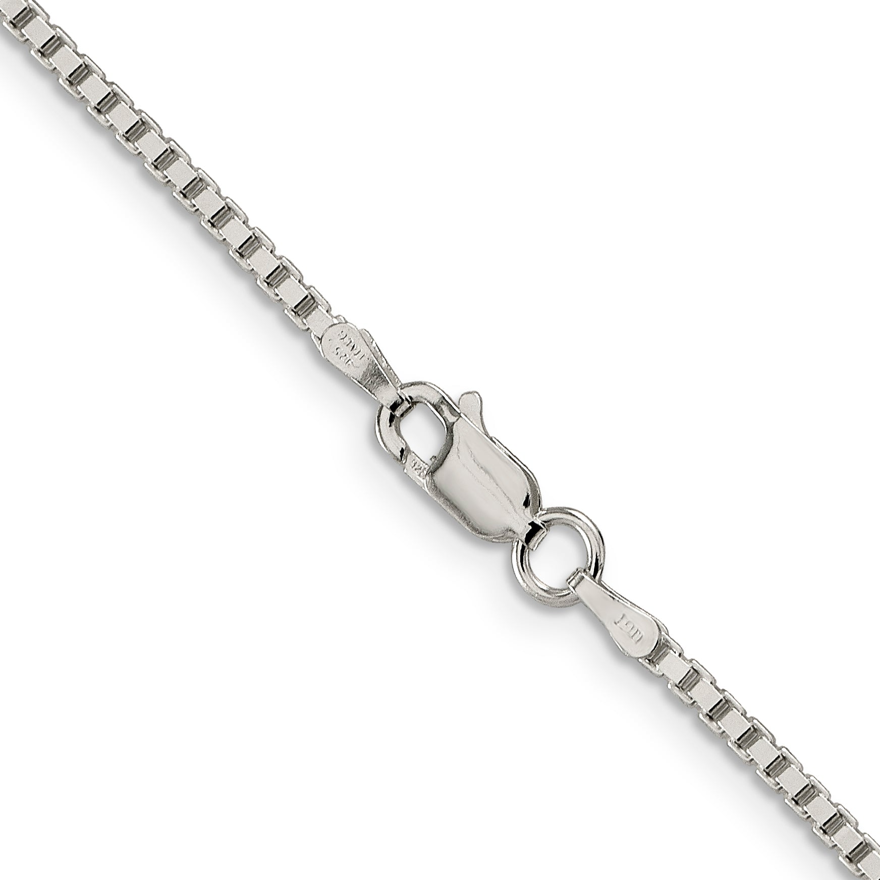 30 Inch Sterling Silver 1.75mm Box Chain