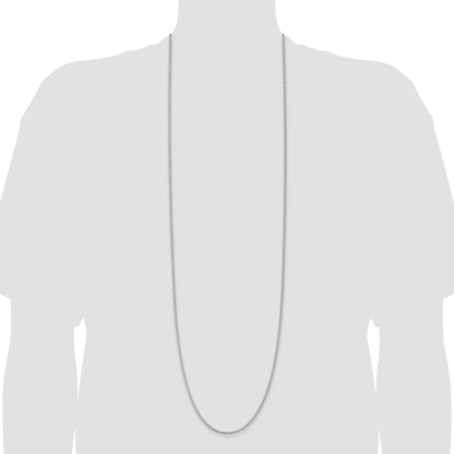 42 Inch Sterling Silver 2mm Box Chain Necklace