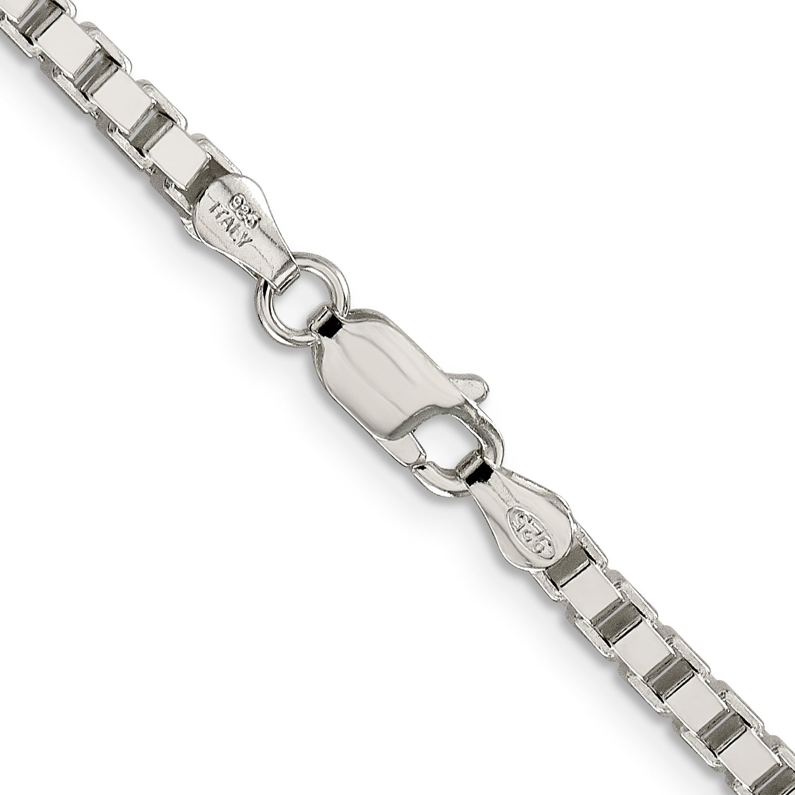 26 Inch Sterling Silver 3.25mm Box Chain