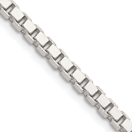 26 Inch Sterling Silver 3.25mm Box Chain