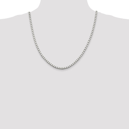 22 Inch Sterling Silver 3.75mm Box Chain