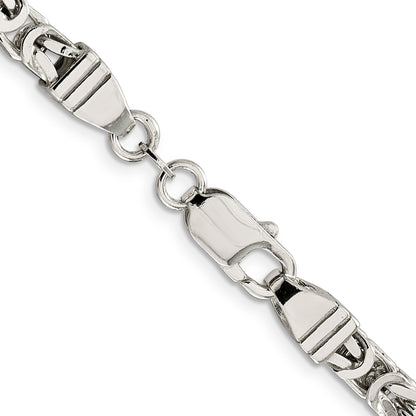 20 Inch Sterling Silver 5mm Byzantine Chain