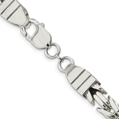 20 Inch Sterling Silver 8.25mm Byzantine Chain