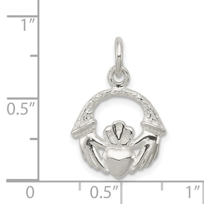 Sterling Silver Claddagh Charm
