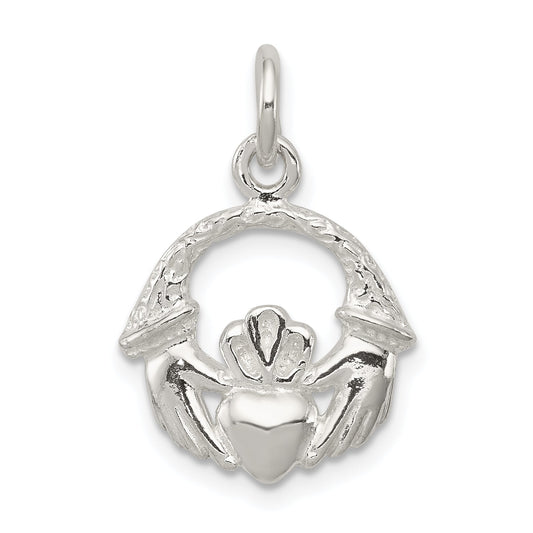 Sterling Silver Claddagh Charm