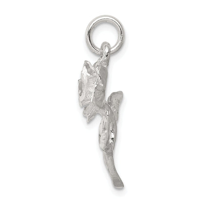 14K Yellow Gold Snowflake Charm