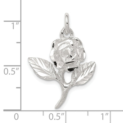 14K Yellow Gold Snowflake Charm