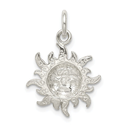 Sterling Silver Sun Charm