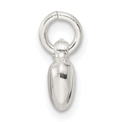 Sterling Silver Small Puffed Heart Charm