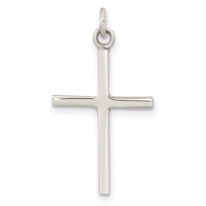 Sterling Silver Polished Cross Pendant