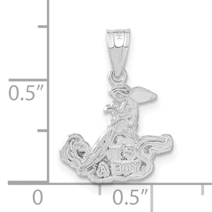 Sterling Silver It'S A Boy Charm