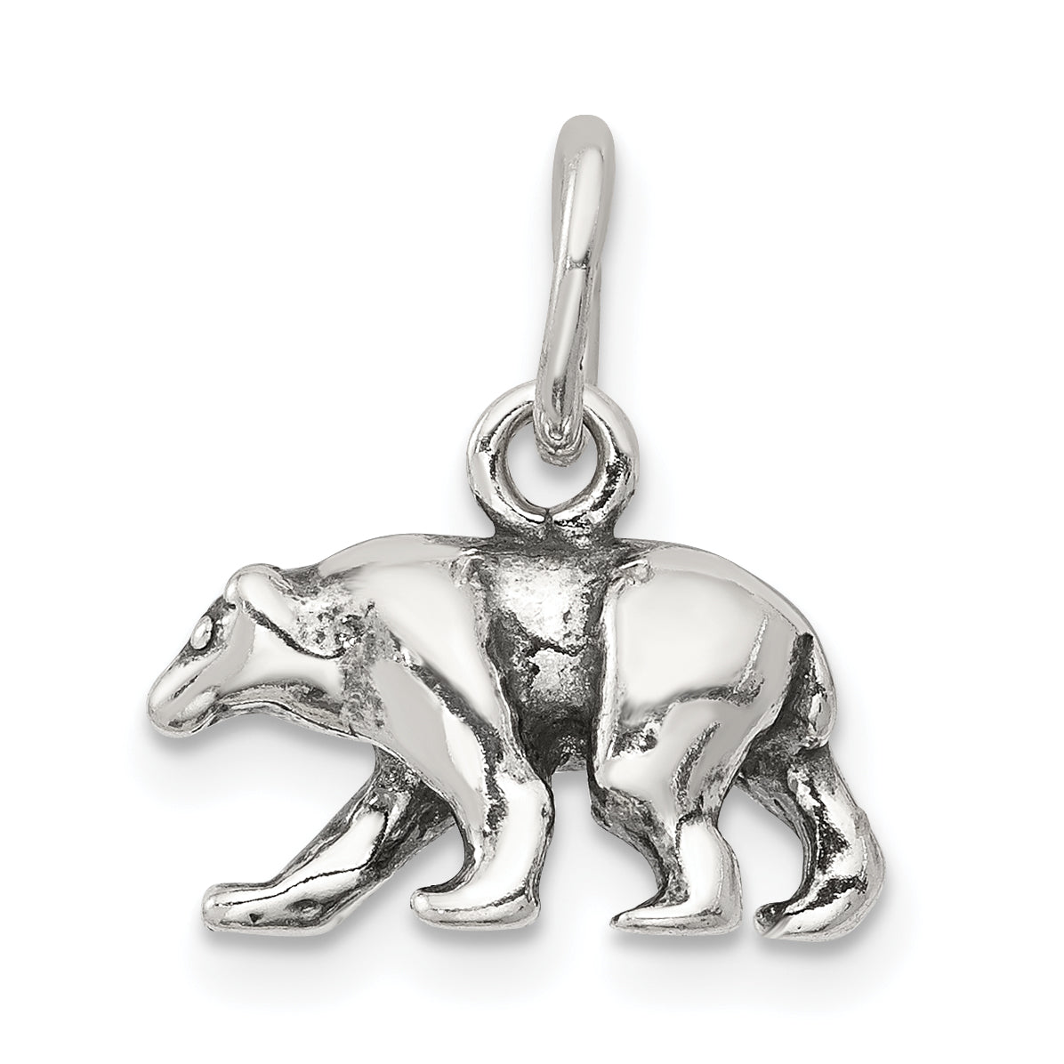 Sterling Silver Bear Charm