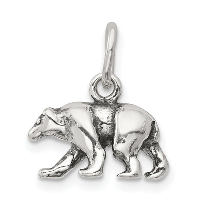 Sterling Silver Bear Charm