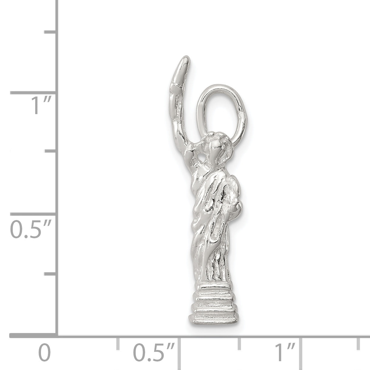 Sterling Silver Statue Of Liberty Charm