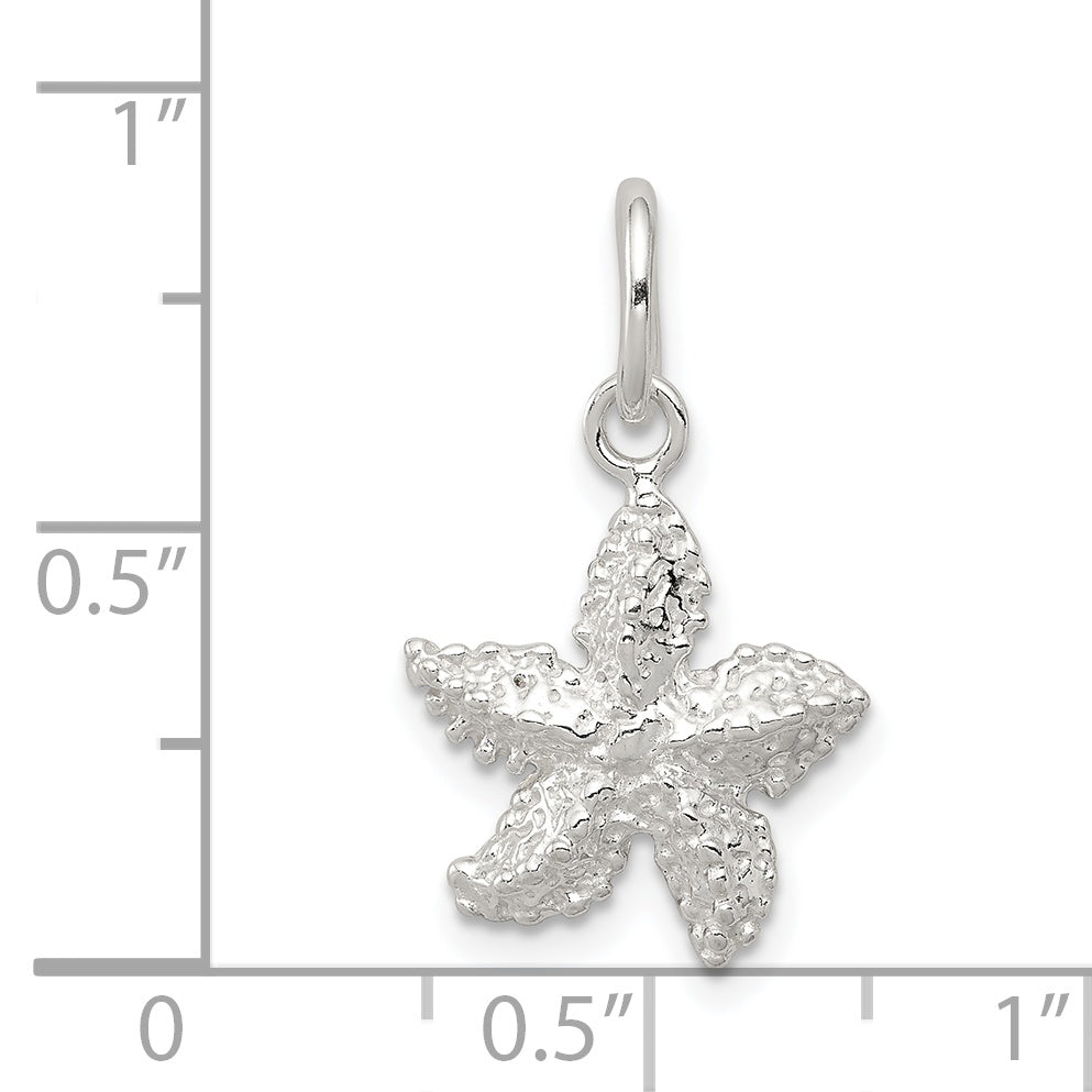 Sterling Silver Starfish Charm