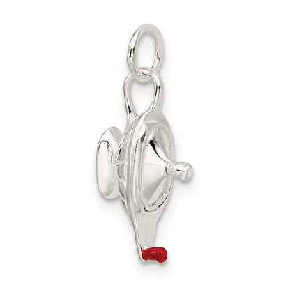 Sterling Silver Lamp Of Knowledge Charm