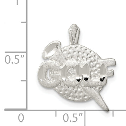 Sterling Silver Golf Ball Charm