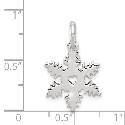 Sterling Silver Snowflake Charm