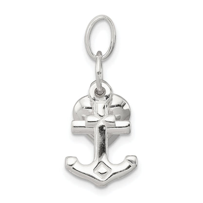Sterling Silver Faith, Hope & Charity Charm