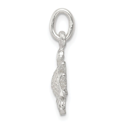 Sterling Silver Floral Charm