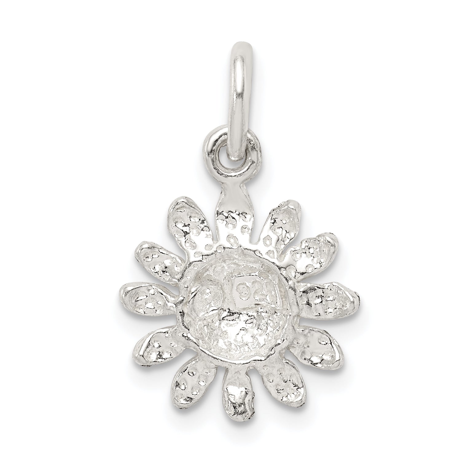 Sterling Silver Floral Charm
