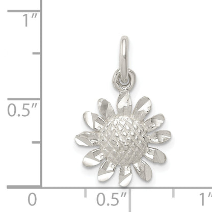 Sterling Silver Floral Charm