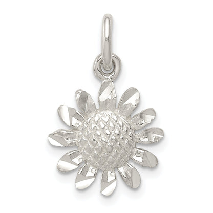 Sterling Silver Floral Charm