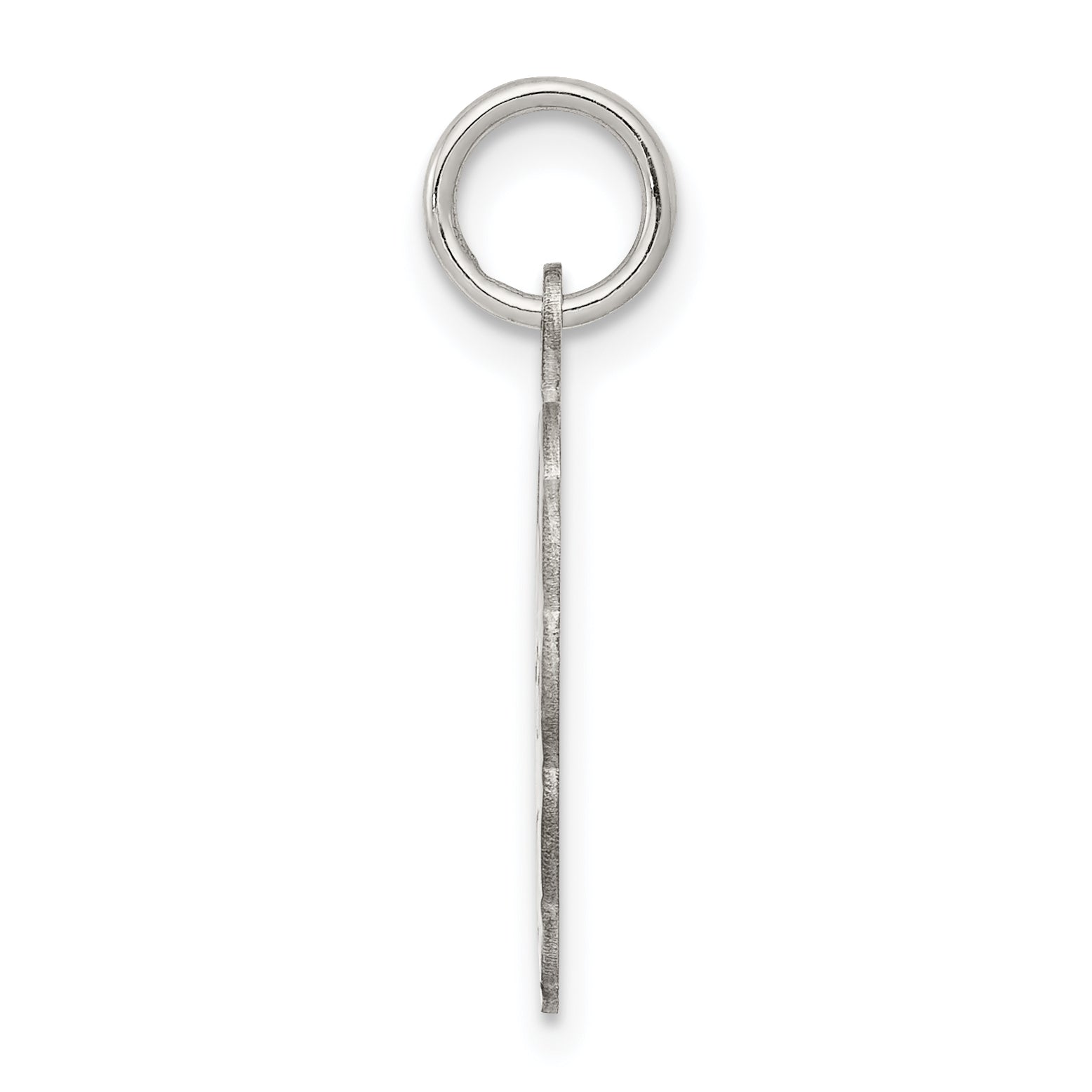 Sterling Silver Rhodium-Plated A Date To Remember Disc Charm